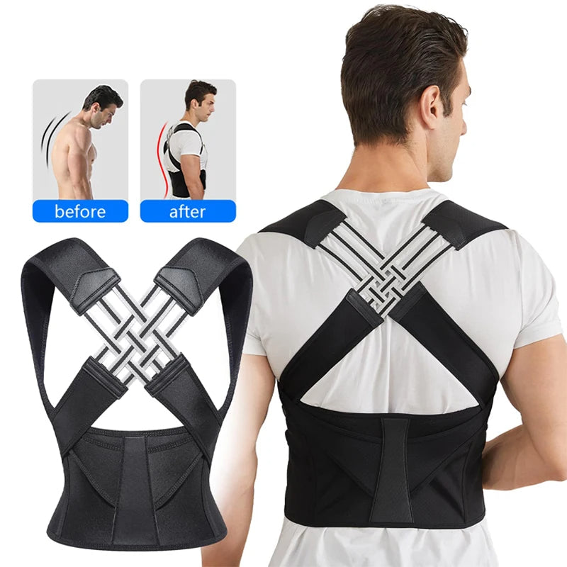 Adjustable Pain Relieve Back Posture Corrector Belt