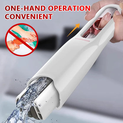 Portable Household Powerful Squeeze Glass Cleaning Mini Mop