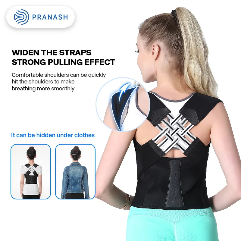 Adjustable Pain Relieve Back Posture Corrector Belt