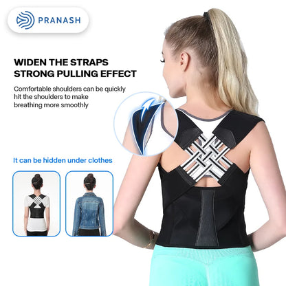 Adjustable Pain Relieve Back Posture Corrector Belt