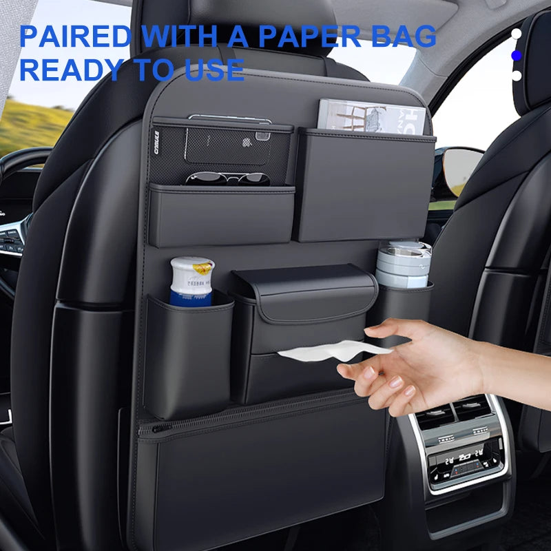 Large Capacity Car Back Seat Storage Organizer