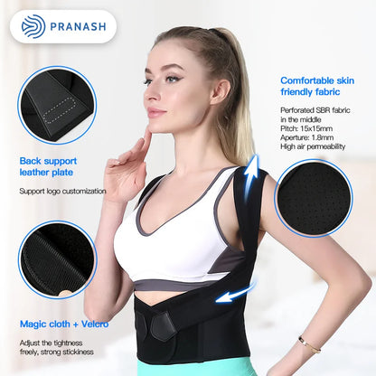 Adjustable Pain Relieve Back Posture Corrector Belt