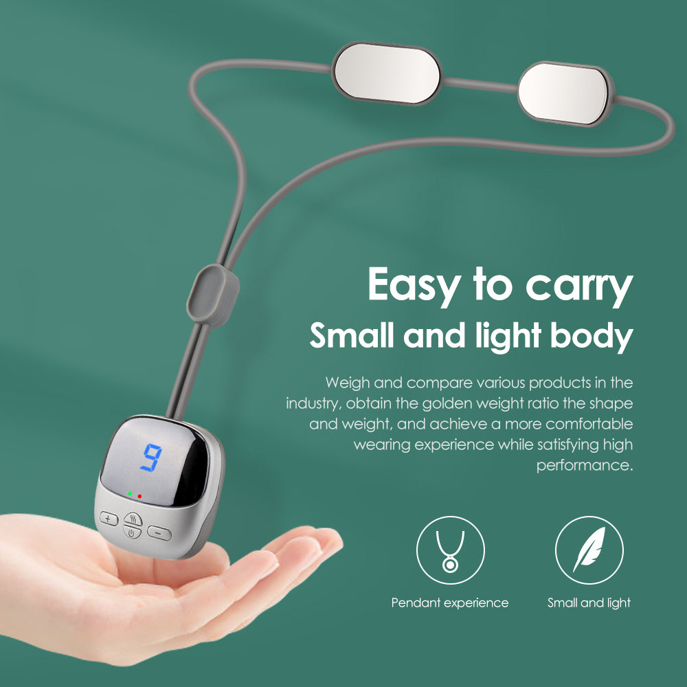 Mini Physiotherapy Heating Portable Pendant Neck Massager.