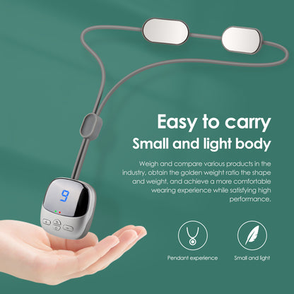 Mini Physiotherapy Heating Portable Pendant Neck Massager.