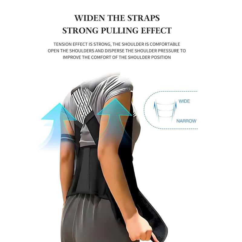 Adjustable Pain Relieve Back Posture Corrector Belt