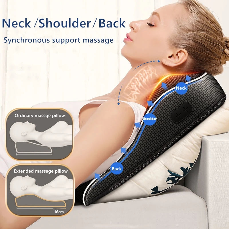 Protable Neck Back Shoulder Waist Massager