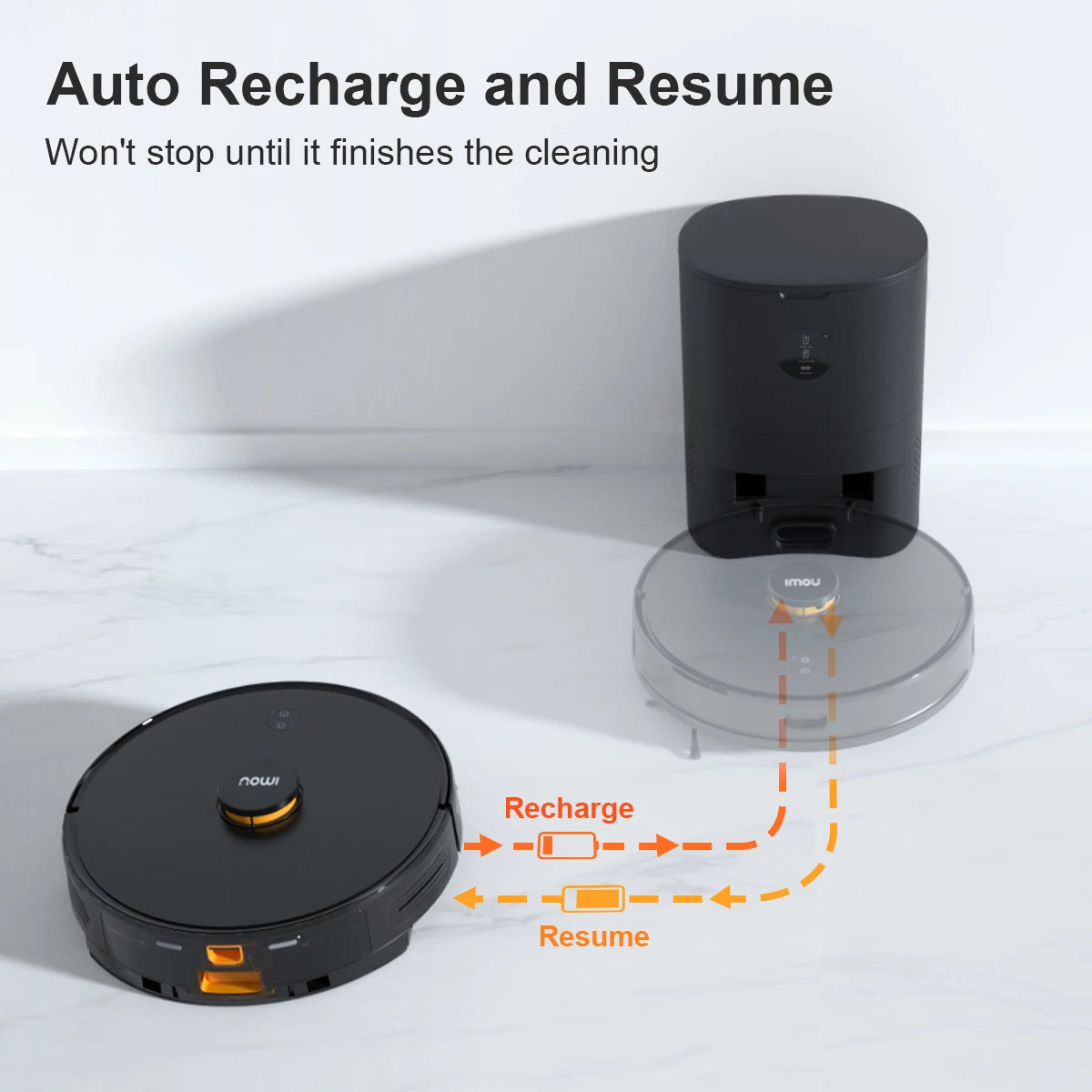 Robotic Self-empty Vacuum Cleaner