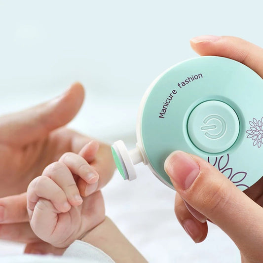 Baby Electric Nail Trimmer & Polisher Tool