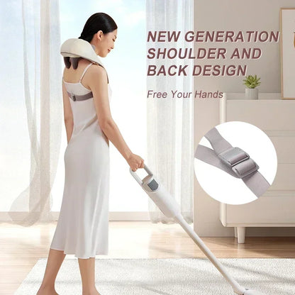 Rechargeable Powerful Shiatsu Back Neck Shoulder Massager