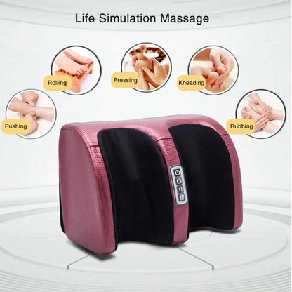 Heating Therapy Shiatsu Kneading Roller Muscle Relief Fatigue Foot Massager