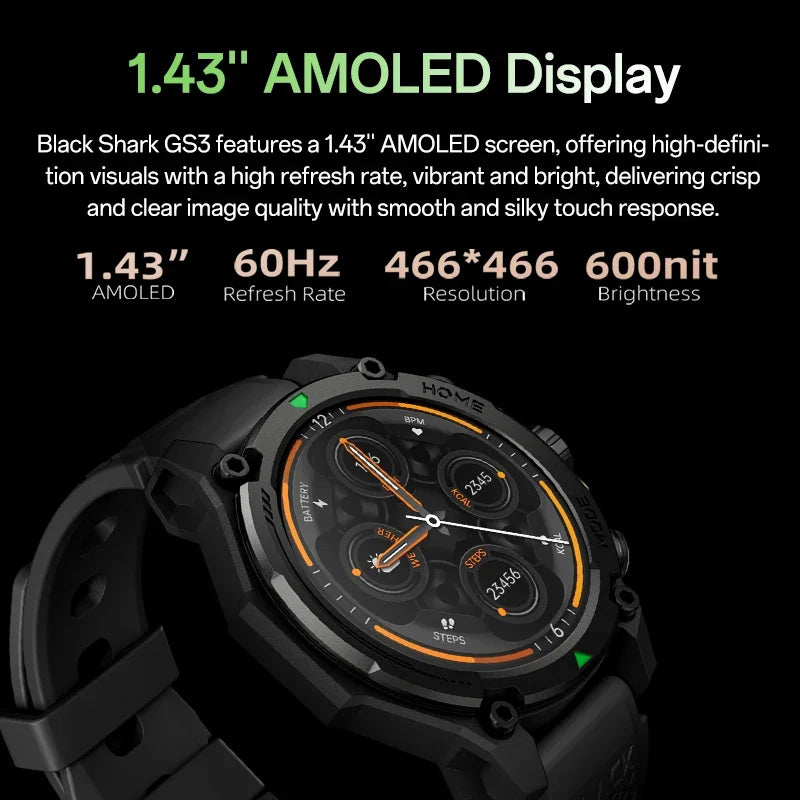 Global Version Display GPS Satellite Positioning Smartwatch