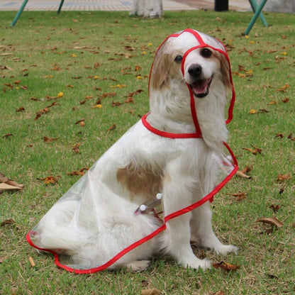 Solid Pet Rain Coat