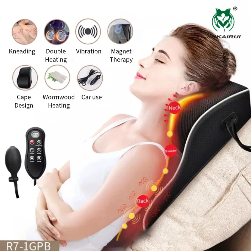 Protable Neck Back Shoulder Waist Massager