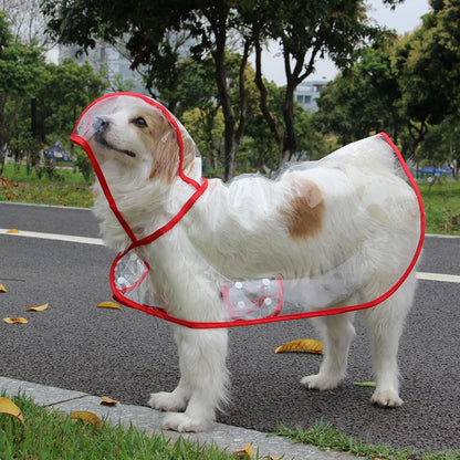 Solid Pet Rain Coat