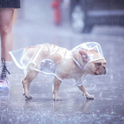 Solid Pet Rain Coat