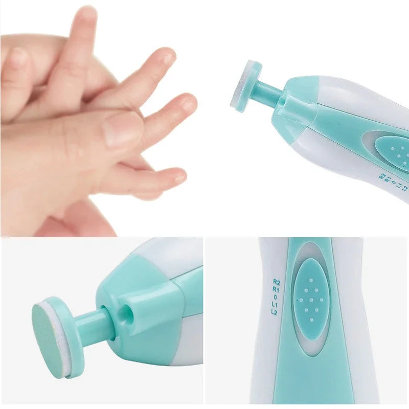 Baby Electric Nail Trimmer & Polisher Tool