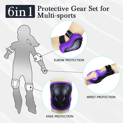 6 in 1 Protective Gear Set