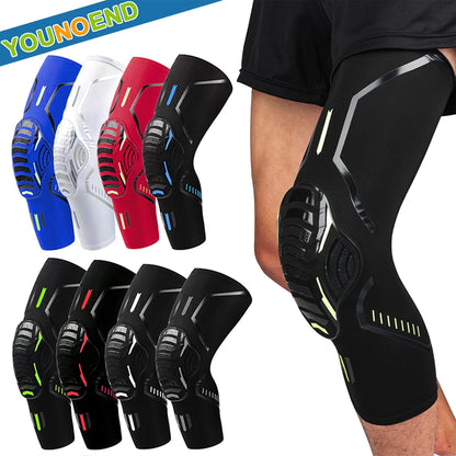 1Pair Sport Anti-collision Knee Pads Elbow Brace for Cycling