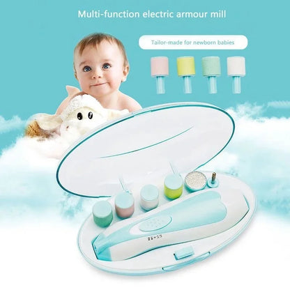 Baby Electric Nail Trimmer & Polisher Tool