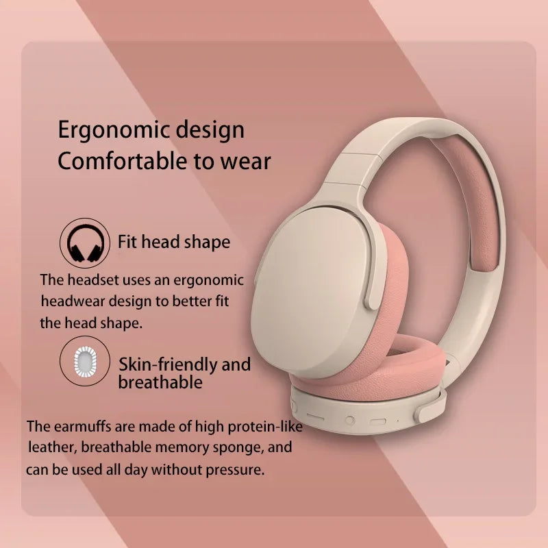 Bluetooth Foldable Earphone With Mic