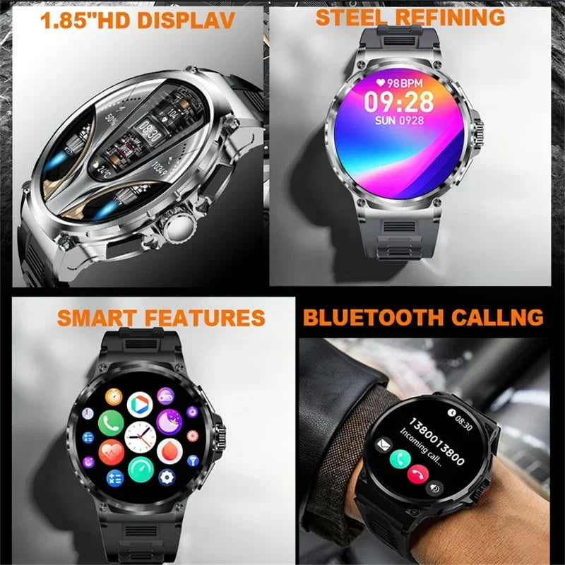 GPS track HD Bluetooth call Smart Watch