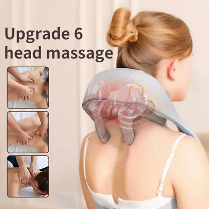 Rechargeable Powerful Shiatsu Back Neck Shoulder Massager