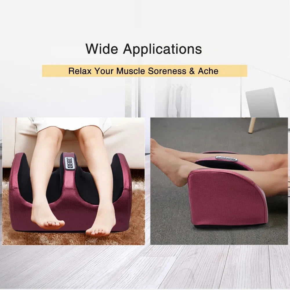 Heating Therapy Shiatsu Kneading Roller Muscle Relief Fatigue Foot Massager