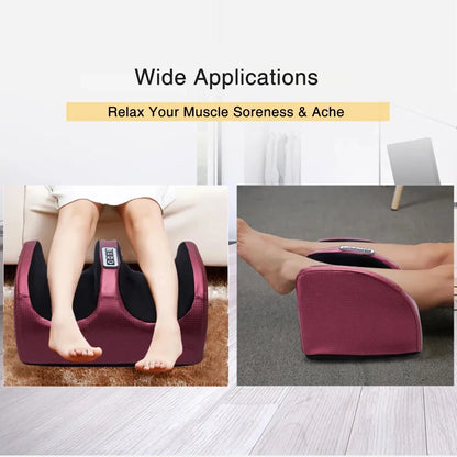 Heating Therapy Shiatsu Kneading Roller Muscle Relief Fatigue Foot Massager