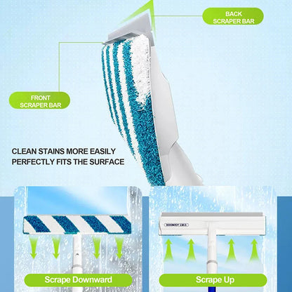 2 in 1 Window Squeegee with Spray Bottle