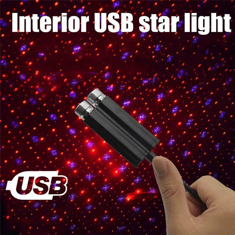 Car Roof Star Light Interior Starry Atmosphere Projector